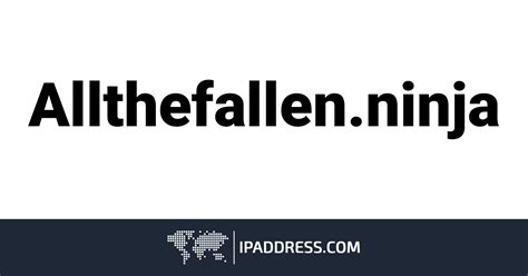 allthefallen|AllTheFallen.ninja .